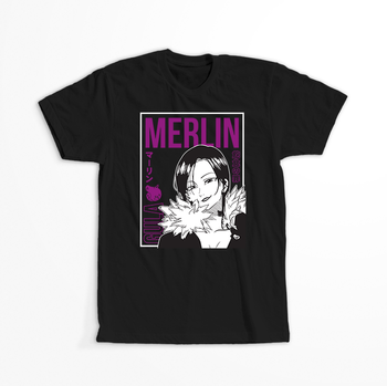 Koszulka Czarna Seven Deadly Sins - WYBIERZ KOLOR KOSZULKI I FASON