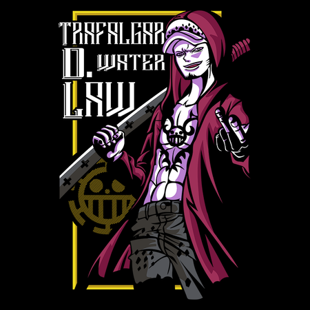 Koszulka Czarna One Piece - WYBIERZ KOLOR KOSZULKI I FASON