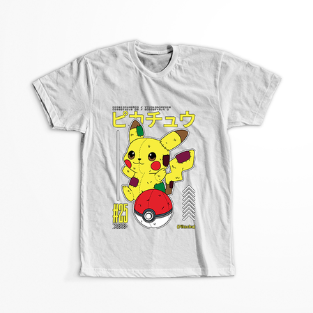 Koszulka Biała - Pokemon - WYBIERZ KOLOR KOSZULKI I FASON