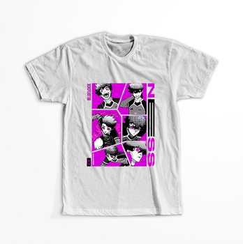 Koszulka Biała - Blue Lock - WYBIERZ KOLOR KOSZULKI I FASON