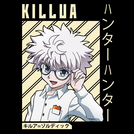 Koszulka Biała Hunter x Hunter WYBIERZ KOLOR KOSZULKI I FASON