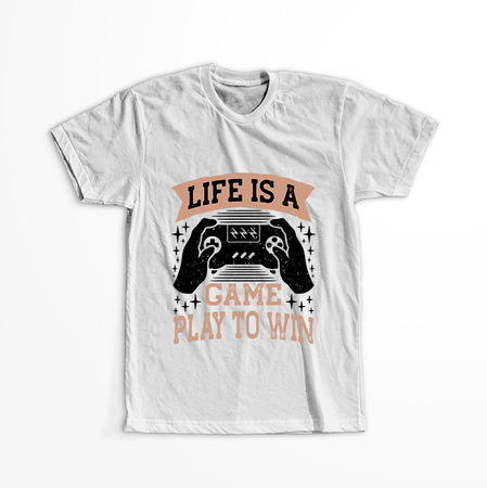 Koszulka Life is a game play to win WYBIERZ KOLOR KOSZULKI I FASON