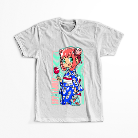 Koszulka Biała Spy X Family - WYBIERZ KOLOR KOSZULKI I FASON