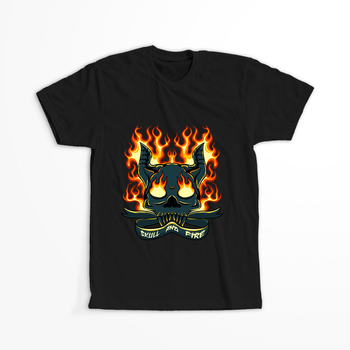 Koszulka Demon KOLOR KOSZULKI I FASON