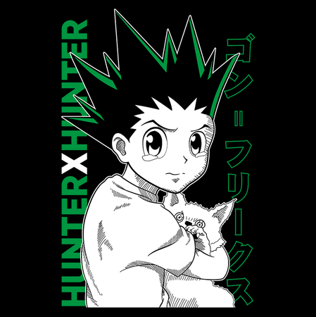 Koszulka Biała Hunter x Hunter WYBIERZ KOLOR KOSZULKI I FASON