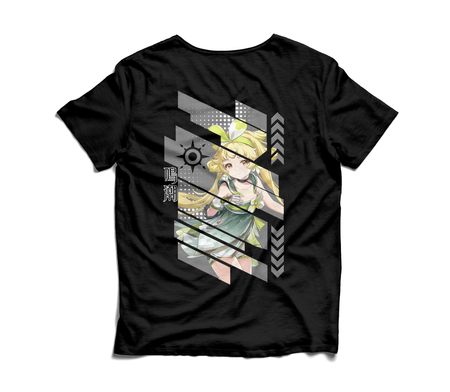 Koszulka Czarna Wuthering Waves - WYBIERZ FASON I KOLOR KOSZULKI