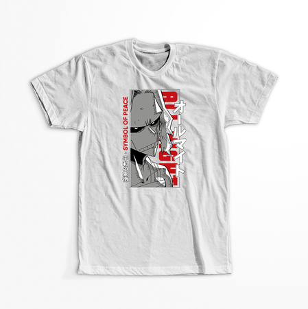 Koszulka Biała My Hero Academia / Akademia bohaterów - WYBIERZ KOLOR KOSZULKI I FASON