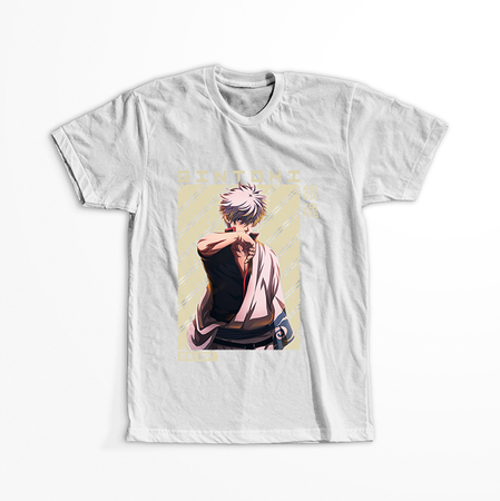 Koszulka Biała Gintama WYBIERZ KOLOR KOSZULKI I FASON