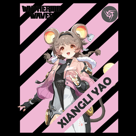 Koszulka Czarna Wuthering Waves - WYBIERZ FASON I KOLOR KOSZULKI