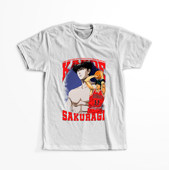 Koszulka Biała Slam Dunk WYBIERZ KOLOR KOSZULKI I FASON