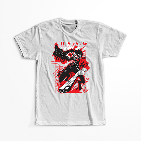 Koszulka Biała - Hellsing - WYBIERZ KOLOR KOSZULKI I FASON