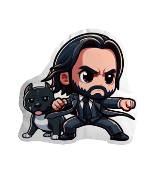 Poduszka Chibi John Wick