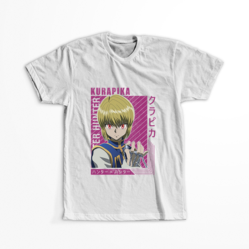 Koszulka Biała Hunter x Hunter WYBIERZ KOLOR KOSZULKI I FASON