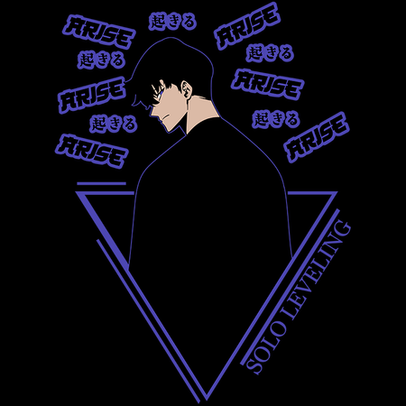 Koszulka Biała - Solo Leveling - WYBIERZ KOLOR KOSZULKI I FASON