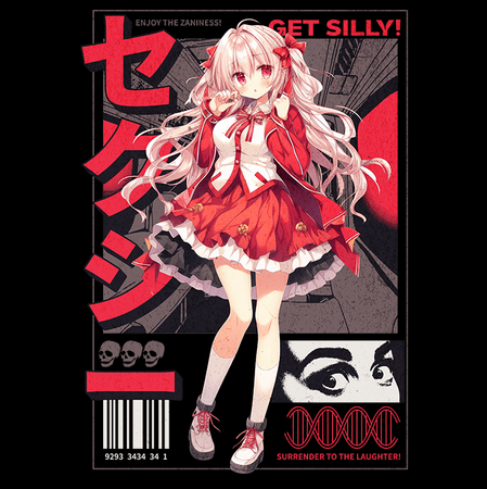 Koszulka Anime Girl KOLOR KOSZULKI I FASON