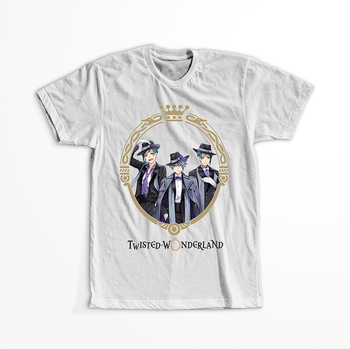 Koszulka Biała - Twisted Wonderland OCTAVINELLE WYBIERZ KOLOR KOSZULKI I FASON