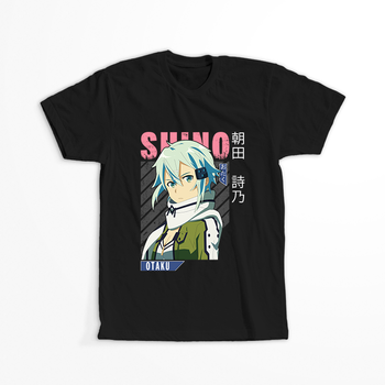 Koszulka Czarna Sword Art Online WYBIERZ KOLOR KOSZULKI I FASON