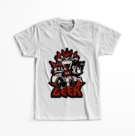 Koszulka Super Mario Bros. WYBIERZ KOLOR KOSZULKI I FASON