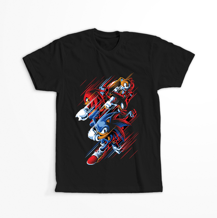 Koszulka Sonic WYBIERZ KOLOR KOSZULKI I FASON