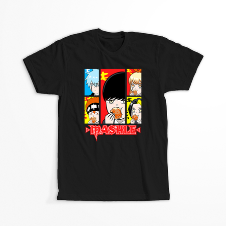 Koszulka Czarna -  MASHLE - WYBIERZ KOLOR KOSZULKI I FASON