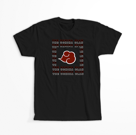 Koszulka Czarna Naruto / Boruto - WYBIERZ KOLOR KOSZULKI I FASON