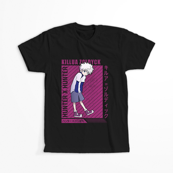 Koszulka Czarna Hunter x Hunter WYBIERZ KOLOR KOSZULKI I FASON