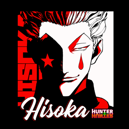 Koszulka Biała Hunter x Hunter - WYBIERZ KOLOR KOSZULKI I FASON