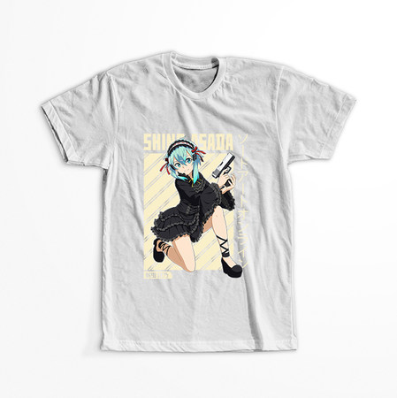 Koszulka Biała Sword Art Online WYBIERZ KOLOR KOSZULKI I FASON