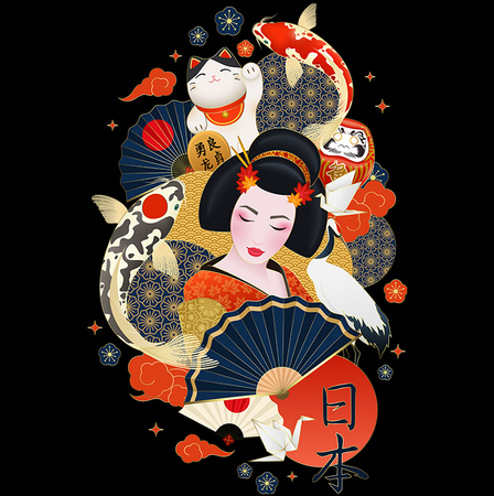 Koszulka Japonia WYBIERZ KOLOR KOSZULKI I FASON