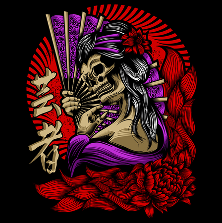 Koszulka Samuraj WYBIERZ KOLOR KOSZULKI I FASON