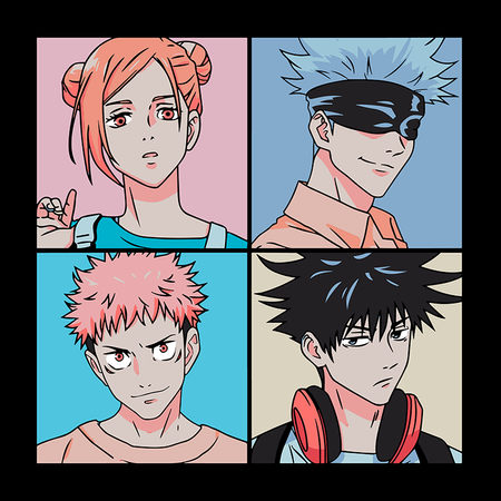 Torba z uszami z Jujutsu Kaisen