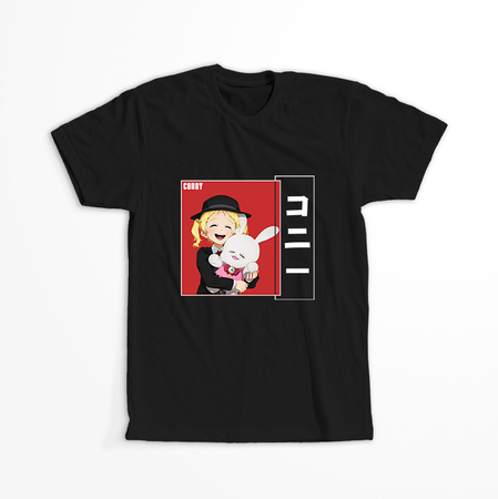 Koszulka Czarna - The Promised Neverland - WYBIERZ KOLOR KOSZULKI I FASON