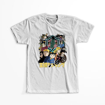 Koszulka Biała - Ranking of Kings / Ousama Ranking - WYBIERZ KOLOR KOSZULKI I FASON