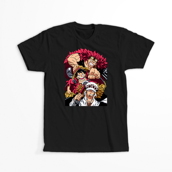 Koszulka Czarna One Piece - WYBIERZ KOLOR KOSZULKI I FASON