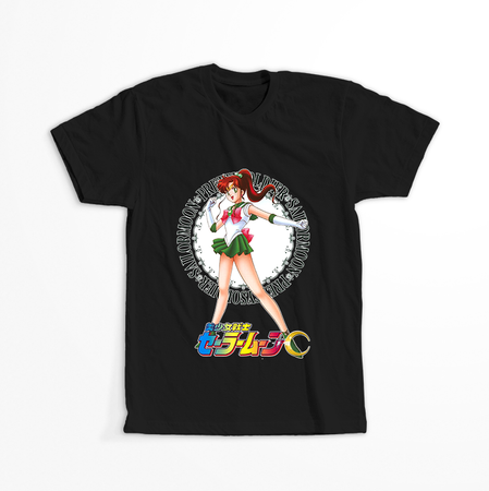 Koszulka Czarna Sailor Moon WYBIERZ KOLOR KOSZULKI I FASON