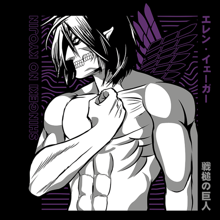 Torba z uszami z Attack on titan