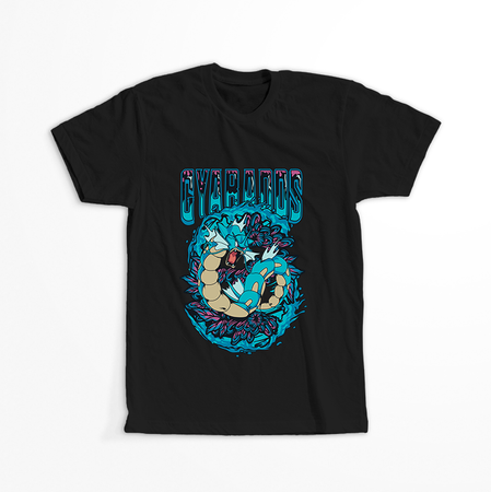 Koszulka Czarna - Pokemon x Naruto - WYBIERZ KOLOR KOSZULKI I FASON