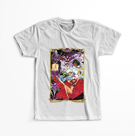 Koszulka Biała Magic Knight Rayearth - WYBIERZ KOLOR KOSZULKI I FASON