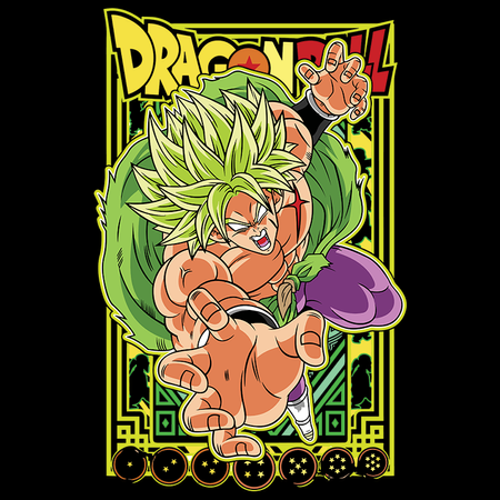 Koszulka Czarna Dragon Ball - WYBIERZ KOLOR KOSZULKI I FASON