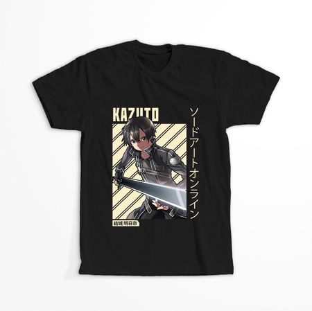 Koszulka Czarna Sword Art Online WYBIERZ KOLOR KOSZULKI I FASON