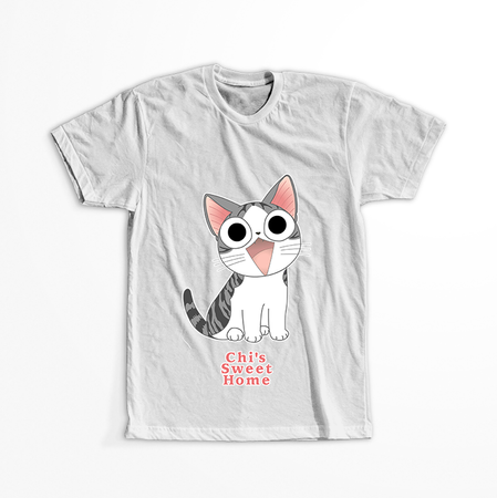 Koszulka Biała - Chii Sweet Home - WYBIERZ KOLOR KOSZULKI I FASON