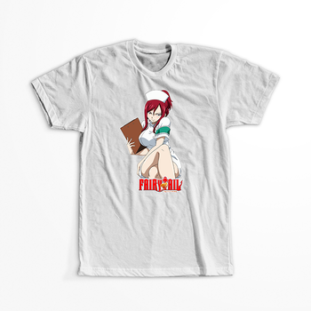 Koszulka Biała Fairy Tail - WYBIERZ KOLOR KOSZULKI I FASON