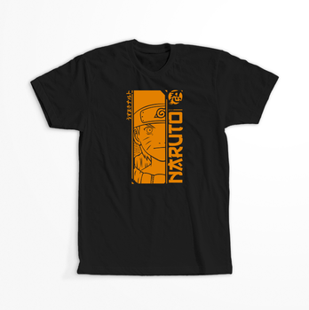 Koszulka Czarna Naruto / Boruto - WYBIERZ KOLOR KOSZULKI I FASON