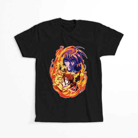 Koszulka Czarna Rurouni Kenshin WYBIERZ KOLOR KOSZULKI I FASON