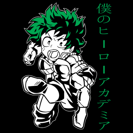 Koszulka Biała My Hero Academia / Akademia bohaterów - WYBIERZ KOLOR KOSZULKI I FASON