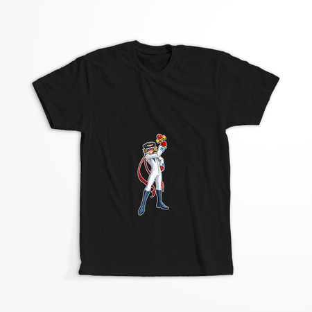 Koszulka Czarna Yattaman WYBIERZ KOLOR KOSZULKI I FASON