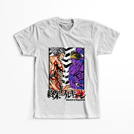 Koszulka Biała Record Of Ragnarok WYBIERZ KOLOR KOSZULKI I FASON