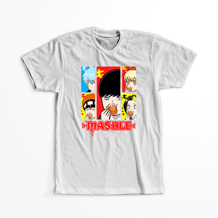 Koszulka Biała - MASHLE - WYBIERZ KOLOR KOSZULKI I FASON