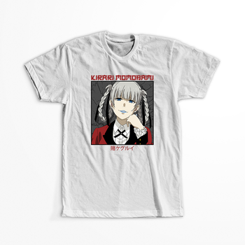 Koszulka Biała - Kakegurui - WYBIERZ KOLOR KOSZULKI I FASON