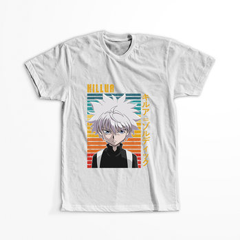 Koszulka Biała Hunter x Hunter WYBIERZ KOLOR KOSZULKI I FASON